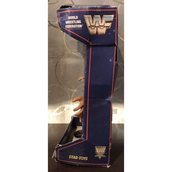 WWF Jake The Snake Roberts Star Toys Wrestling Superstar Figure Toy Vintage 15" - Picture 7 of 14